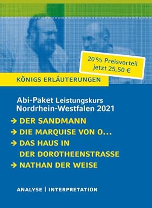 Seller image for Abitur-Paket Nordrhein-Westfalen 2021. Deutsch Leistungskurs - Knigs Erluterungen for sale by Rheinberg-Buch Andreas Meier eK
