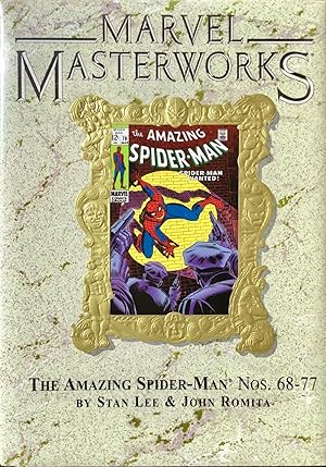 Imagen del vendedor de MARVEL MASTERWORKS Vol. 67 (Hardcover Limited Edition - Gold Foil Variant) The AMAZING SPIDER-MAN Nos. 68-77 a la venta por OUTSIDER ENTERPRISES