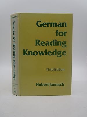 Image du vendeur pour German for Reading Knowledge mis en vente par Shelley and Son Books (IOBA)