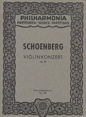 Violin Concerto, Op.36 - Study Score