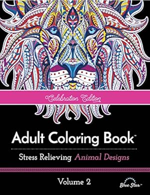Bild des Verkufers fr Stress Relieving Animal Designs: Adult Coloring Book, Mini Edition by Press, Blue Star [Paperback ] zum Verkauf von booksXpress