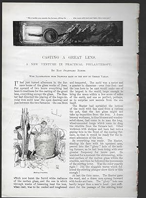 Seller image for Casting A Great Lens: A New Venture In Practical Philanthropy for sale by Legacy Books II