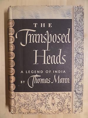 Bild des Verkufers fr Transposed Heads a Legend of India 1st Edition zum Verkauf von Archives Books inc.
