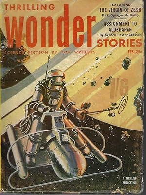 Seller image for THRILLING WONDER Stories: February, Feb. 1953 ("The Virgin of Zesh") for sale by Books from the Crypt