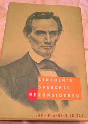 Bild des Verkufers fr Lincoln's Speeches Reconsidered zum Verkauf von Bell's Books