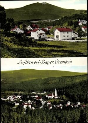 Immagine del venditore per Ansichtskarte / Postkarte Bayerisch Eisenstein im Bayrischen Wald, Panorama, Teilansicht venduto da akpool GmbH