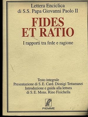 Immagine del venditore per Fides et ratio venduto da Librodifaccia