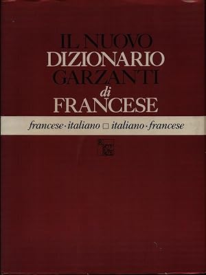 Image du vendeur pour Il nuovo dizionario Garzanti di francese mis en vente par Librodifaccia