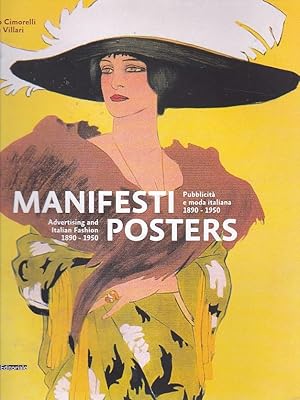 Seller image for Manifesti posters. Pubblicit e moda italiana 1890 - 1950. for sale by LIBRERA GULLIVER