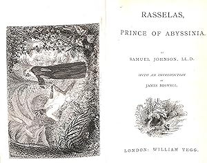 Bild des Verkufers fr Rasselas, Prince of Abyssinia zum Verkauf von WeBuyBooks