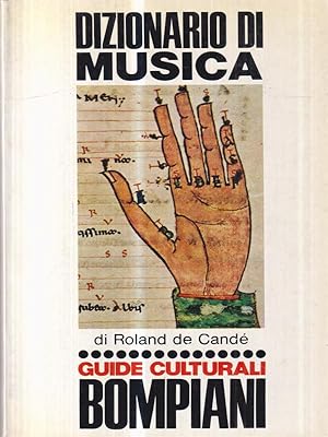Bild des Verkufers fr Dizionario di musica zum Verkauf von Librodifaccia