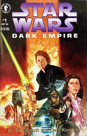 Imagen del vendedor de STAR WARS : DARK EMPIRE (6 Issue Set) Jan. to Aug. 1992 (NM) a la venta por OUTSIDER ENTERPRISES