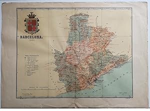Barcelona 1901 Mapa