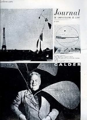 Image du vendeur pour Journal de chefs-d'oeuvre de l'art n 131 - Calder, Des images mdivales mis en vente par Le-Livre