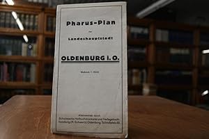 Pharus-Plan der Landeshauptstadt Oldenburg i.O. Maßstab 1:8900