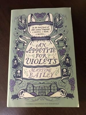 Imagen del vendedor de AN APPETITE FOR VIOLETS a la venta por Happyfish Books