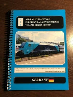 Imagen del vendedor de EUROPEAN RAILWAYS COMBINED - VOLUME III a la venta por Happyfish Books