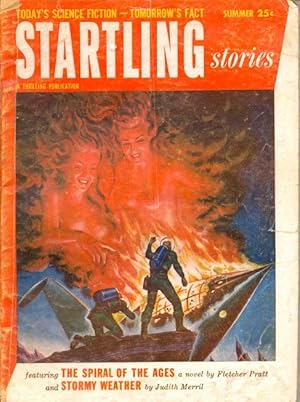 Bild des Verkufers fr Startling Stories Summer 1954 zum Verkauf von Ziesings