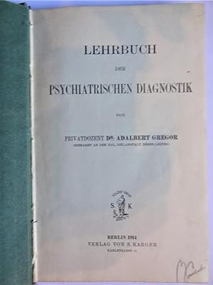 LEHERBUCH DER PSYCHIATRISCHE DIAGNOSTIK