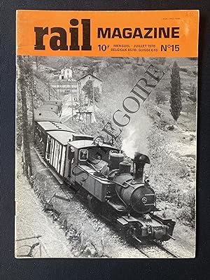 RAIL MAGAZINE-N°15-JUILLET 1978