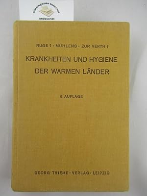 Imagen del vendedor de Krankheiten und Hygiene der warmen Lnder 5. vllig NEU BEARBEITETE Auflage. a la venta por Chiemgauer Internet Antiquariat GbR