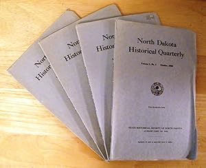 Seller image for North Dakota Historical Quarterly: Volume # I (1926 - 1927): Complete in 4 issues for sale by The Book Shelf
