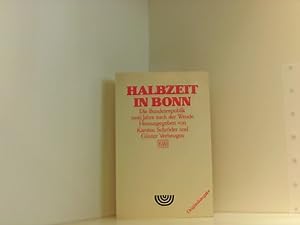 Imagen del vendedor de Halbzeit in Bonn. Die Bundesrepublik zwei Jahre nach der Wende. a la venta por Book Broker