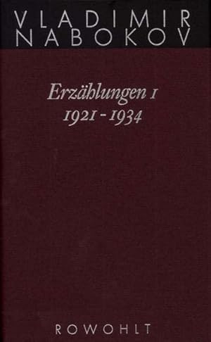 Erzählungen 1921 - 1934