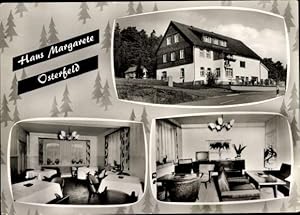 Ansichtskarte / Postkarte Allendorf Osterfeld Hessen, Haus Margarete, aussen, innen