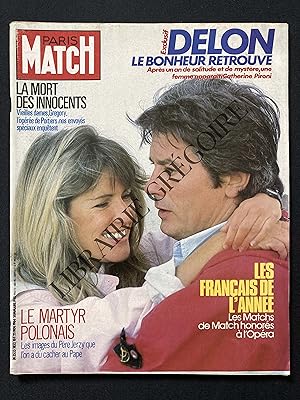 PARIS MATCH-N°1852-23 NOVEMBRE 1984-ALAIN DELON