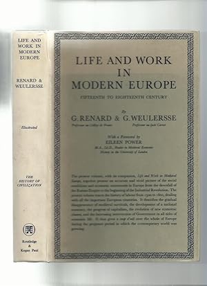 Seller image for Life and Work in Modern Europe, Fifteenth to Eighteenth Century for sale by Roger Lucas Booksellers