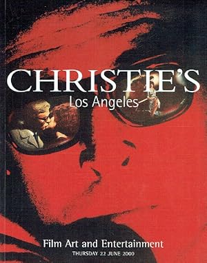 Christies June 2000 Film Art & Entertainment