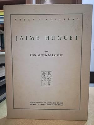 Imagen del vendedor de JAIME HUGUET. a la venta por LLIBRERIA KEPOS-CANUDA