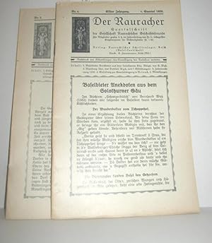 Image du vendeur pour Der Rauracher Nr. 3 und 4 (Elftter Jahrgang 1939) mis en vente par Antiquariat Zinnober