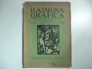 Rassegna grafica. Rivista mensile delle arti grafiche italiane. Roma. Febbraio - marzo 1929. Anno...