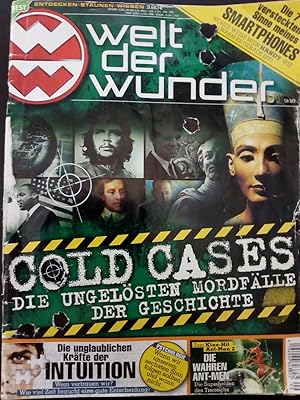 Bild des Verkufers fr Welt der Wunder - Heft 9, 2018 - Titel: Cold Cases zum Verkauf von Versandantiquariat Jena