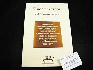 KINDERTRANSPORT.- 60th Anniversary. 1939 - 1999.