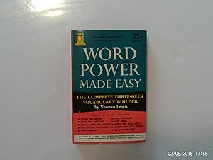 Image du vendeur pour Word Power Made Easy mis en vente par W. R. Slater - Books