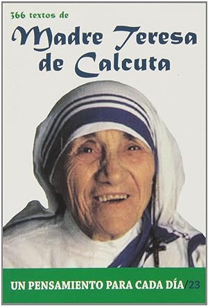 Imagen del vendedor de 366 Textos de Madre Teresa de Calcuta a la venta por Imosver