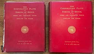 Image du vendeur pour The Corporation Plate and Insignia of Office of the Cities and Towns of England and Wales, complete set in 2 volumes (Volume 1, Anglesey to Kent / Volume 2, Lancashire to Yorkshire) mis en vente par Shadyside Books
