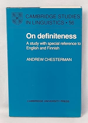 On Definiteness: A Study with Special Reference to English and Finnish (Cambridge Studies in Ling...