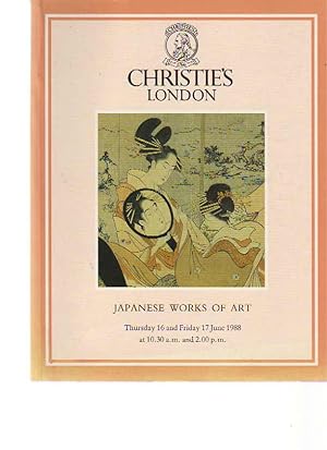 Christies 1988 Japanese Works of Art