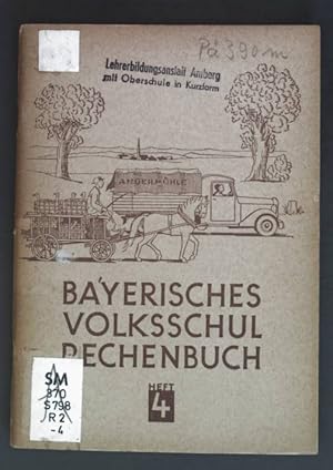 Imagen del vendedor de I. Wiederholungsaufgaben durch das ganze Jahr als tgliche Rechenbung, Stillbeshftigung und Hausaufgaben. Bayerisches Volksschul Rechenbuch: Heft 4. a la venta por books4less (Versandantiquariat Petra Gros GmbH & Co. KG)