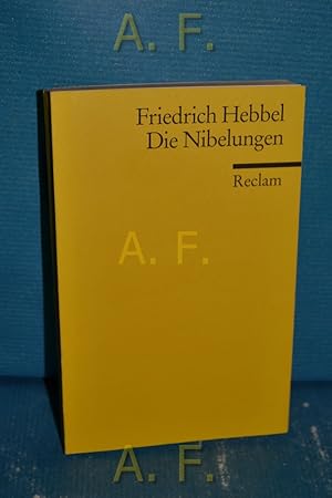 Bild des Verkufers fr Die Nibelungen : ein deutsches Trauerspiel in drei Abteilungen. Reclams Universal-Bibliothek Nr. 3171 zum Verkauf von Antiquarische Fundgrube e.U.