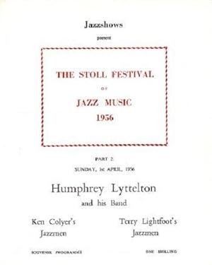 JAZZSHOWS PRESENT THE STOLL FESTIVAL OF JAZZ MUSIC, 1956: Part 2--Humphrey Lyttelton and his Band...