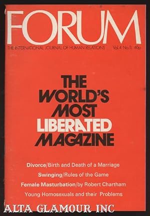 FORUM; The International Journal of Human Relations Vol. 04, No. 11 / January 1972