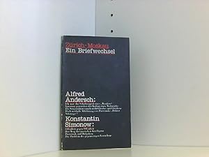 Seller image for Zrich-Moskau. Ein Briefwechsel for sale by Book Broker