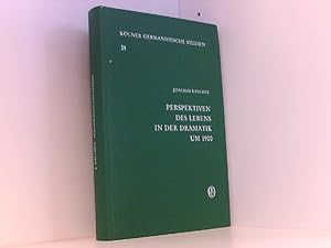 Bild des Verkufers fr Perspektiven des Lebens in der Dramatik um 1900 zum Verkauf von Book Broker