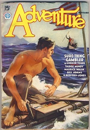 Seller image for ADVENTURE - November 1937 [ V98 #1 ] for sale by Gene Zombolas