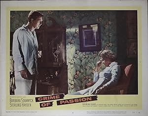 Seller image for Crime of Passion Lobby Card #8 for sale by AcornBooksNH